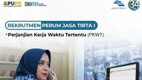 Perum Jasa Tirta I Buka Lowongan Kerja untuk Lulusan D3, Segera Cek Syarat dan Cara Daftarnya di Sini